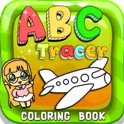 ABC拼音示踪着色书：英语词汇学习幼儿和孩子们！