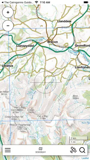 Brecon Beacons Outdoor Map