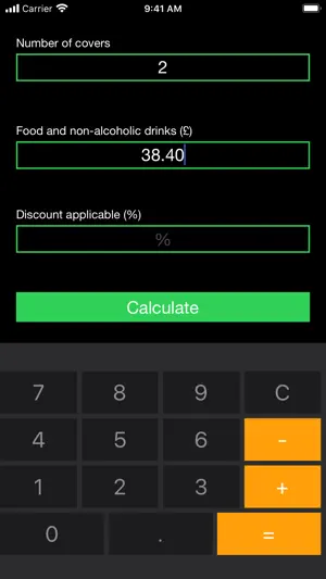 Eat Out To Help Out Calculator
